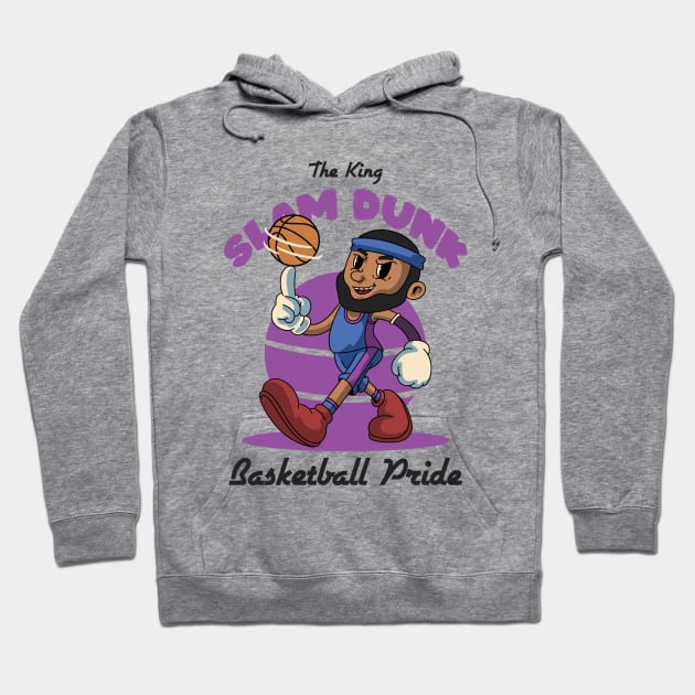 The King Slam Dunk Hoodie by milatees